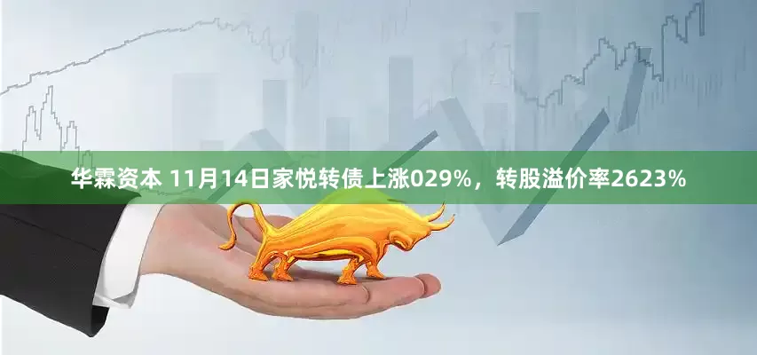 华霖资本 11月14日家悦转债上涨029%，转股溢价率2623%